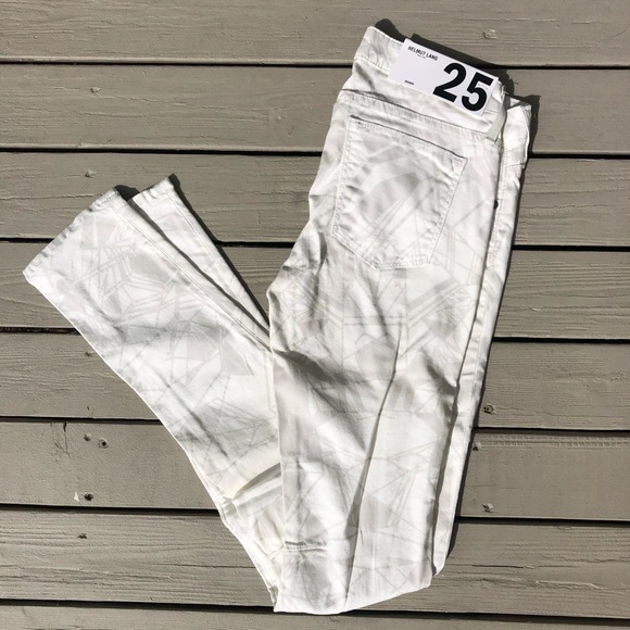 !!!NEW!!! HELMUT LANG Geometric print pants - Picture 2 of 11